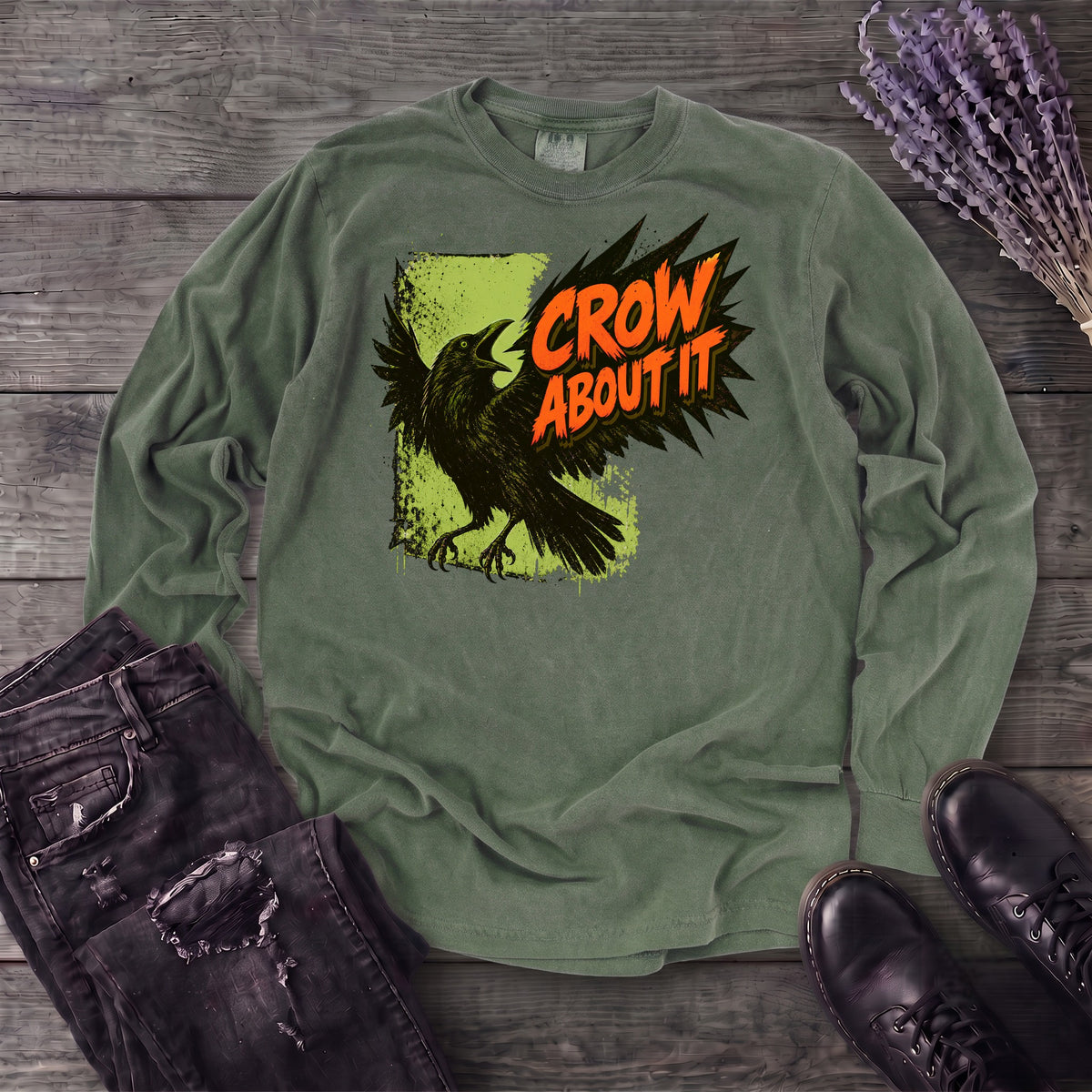Crow About It Long Sleeve T-Shirt
