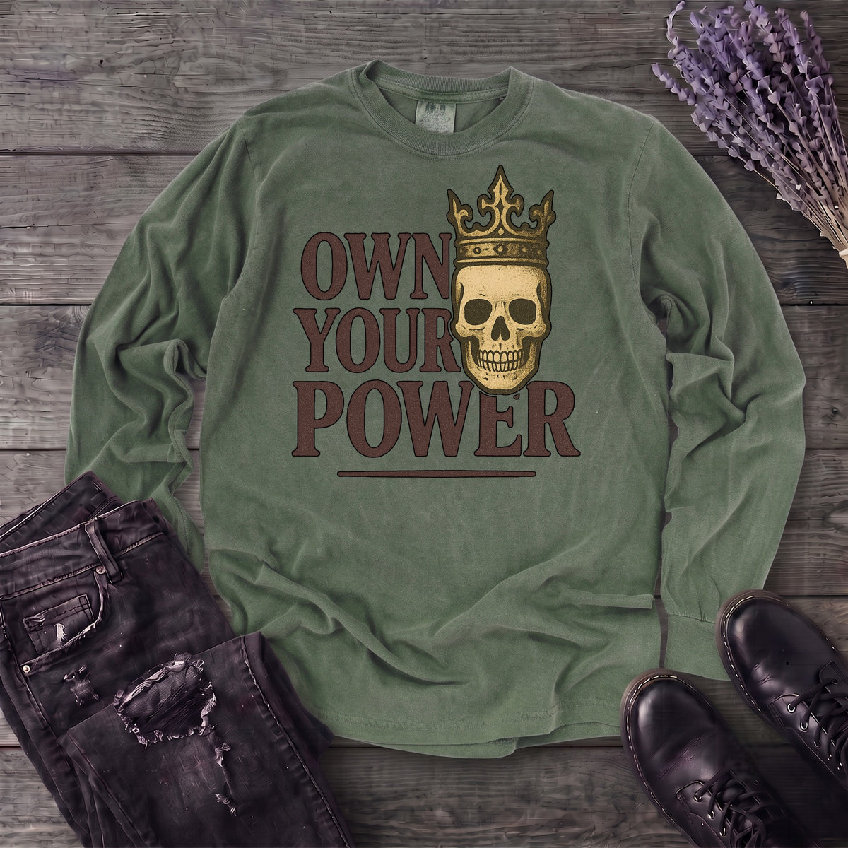 Own Your Power Long Sleeve T-Shirt