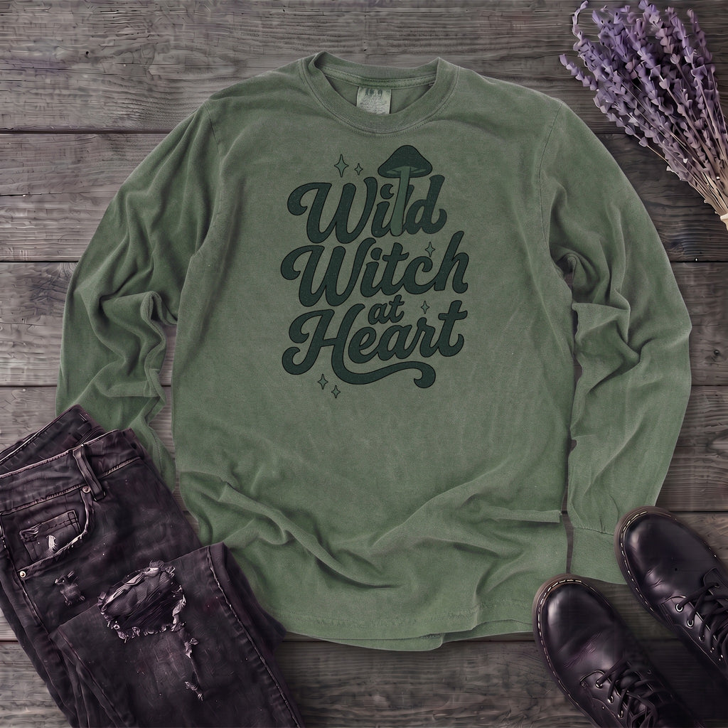 Wild Witch At Heart Long Sleeve T-Shirt