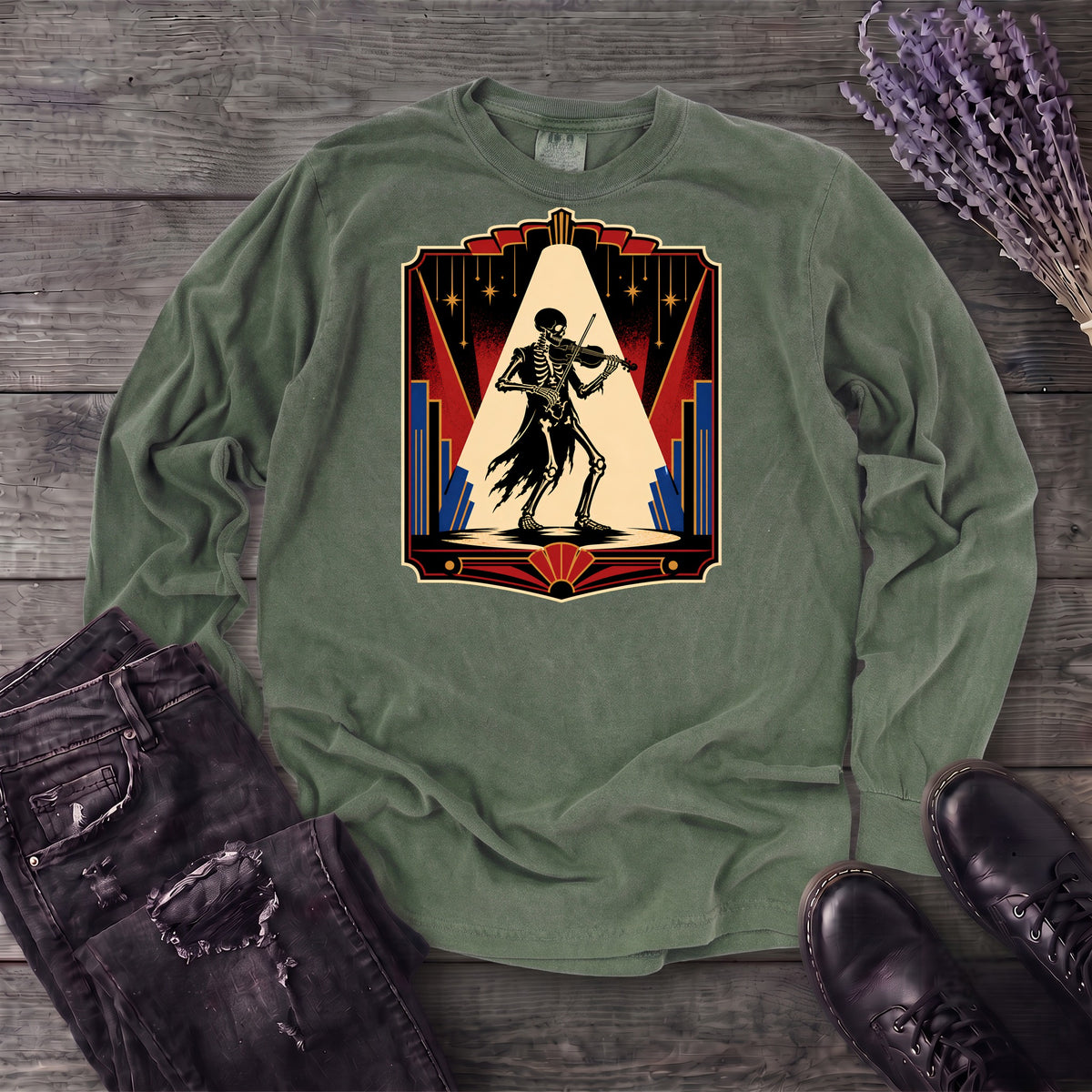 Virtuoso Skeleton Long Sleeve T-Shirt