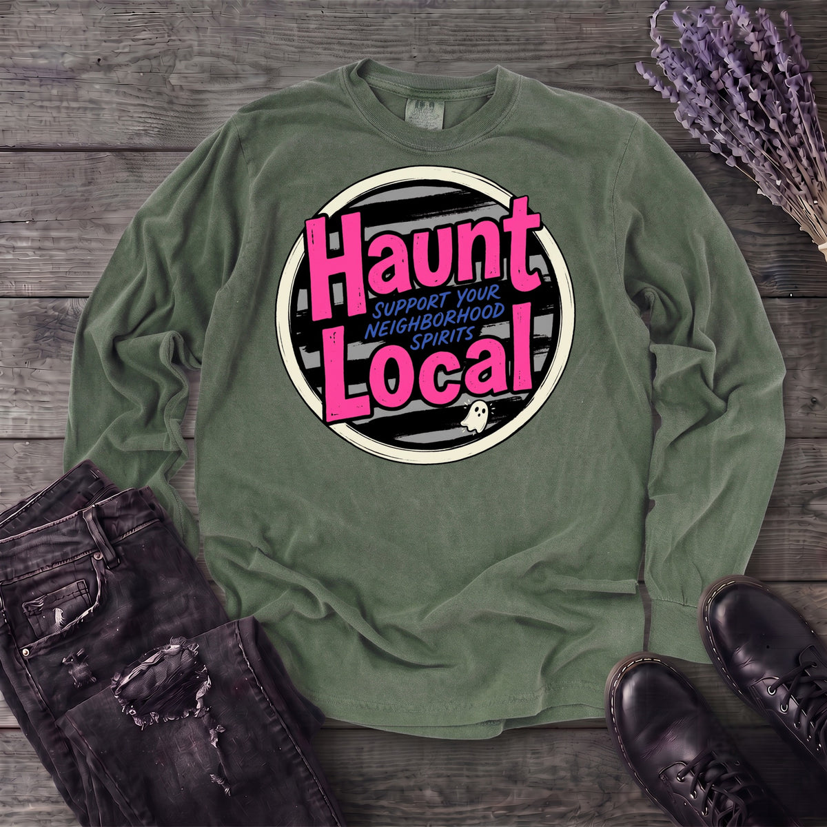 Haunt Local Long Sleeve T-Shirt