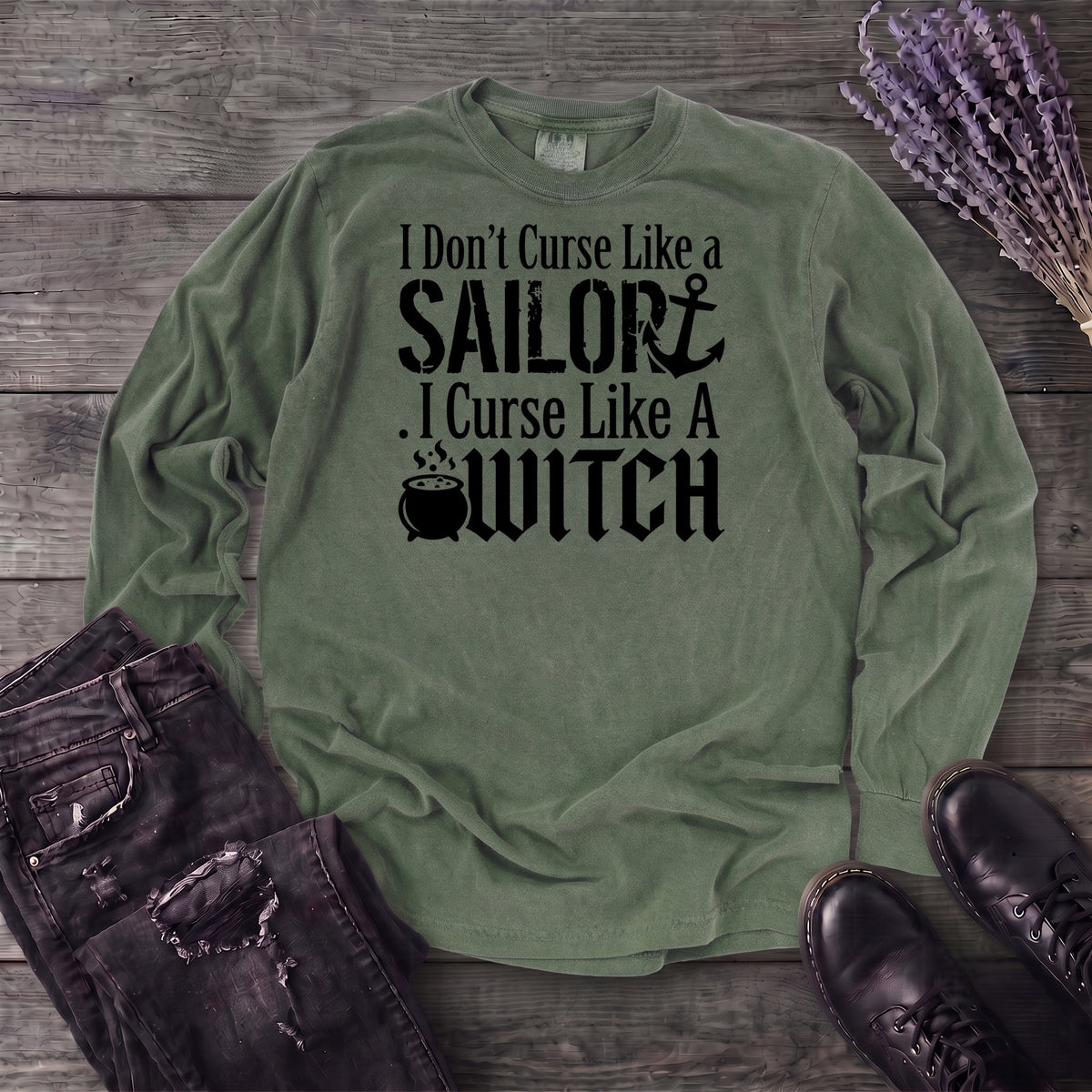 Curse Like A Witch Long Sleeve T-Shirt