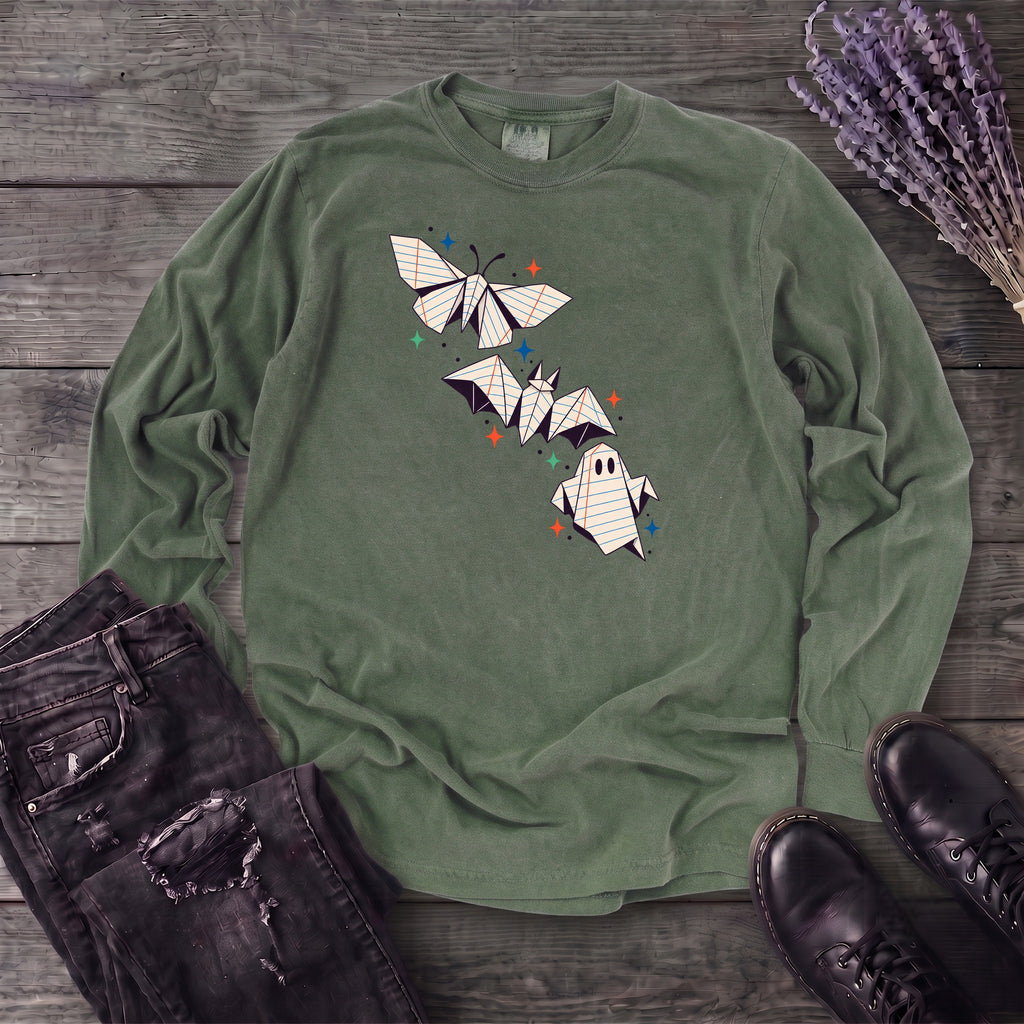 Spooky Notes Long Sleeve T-Shirt