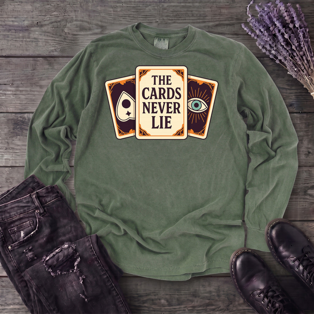The Cards Never Lie Long Sleeve T-Shirt