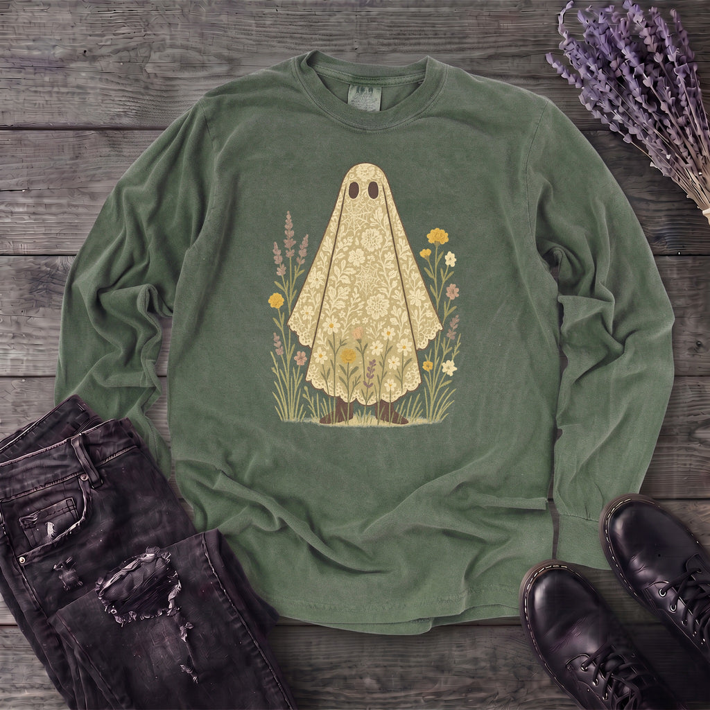 lace ghost Long Sleeve T-Shirt