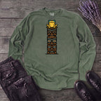 Tiki Tower Frog Long Sleeve T-Shirt