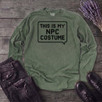 This Is My Npc Costume Long Sleeve T-Shirt