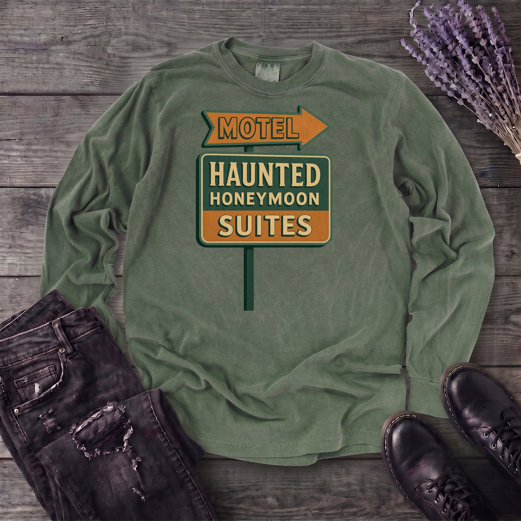Haunted Honeymoon Suites Long Sleeve T-Shirt