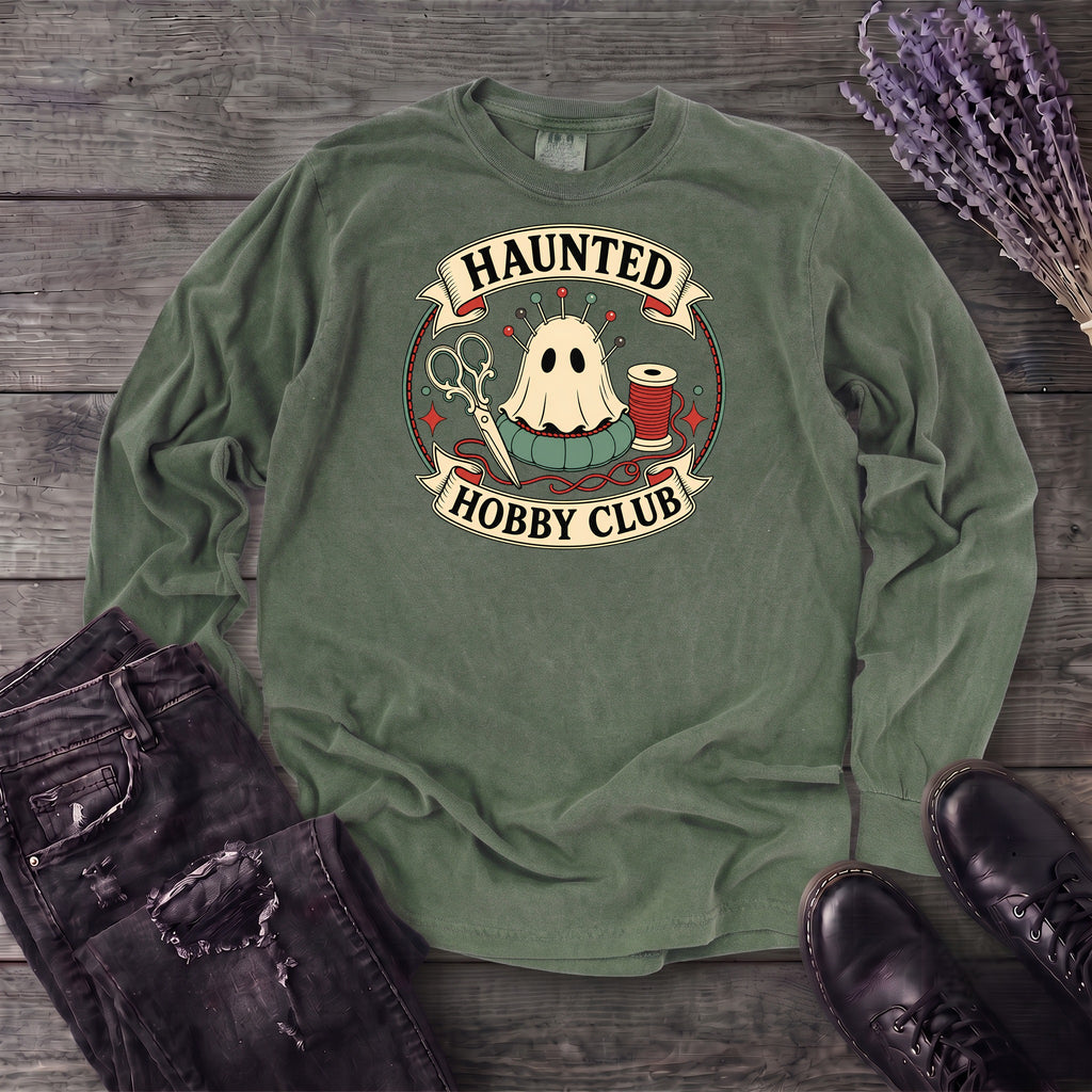 Haunted Hobby Club Long Sleeve T-Shirt