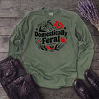 domestically feral Long Sleeve T-Shirt