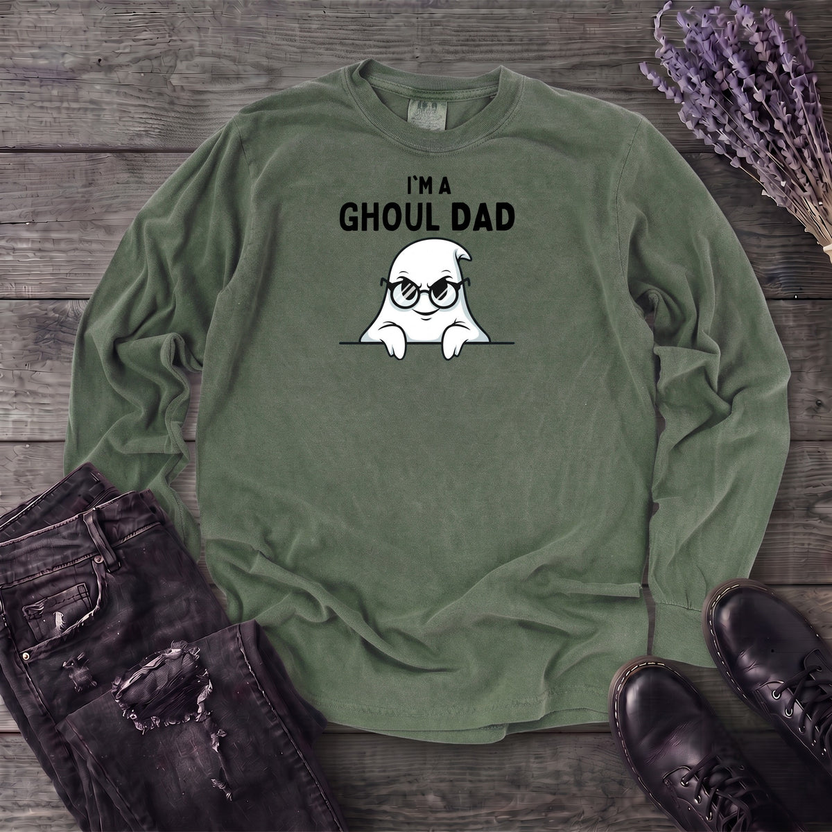Ghoul Dad Long Sleeve T-Shirt