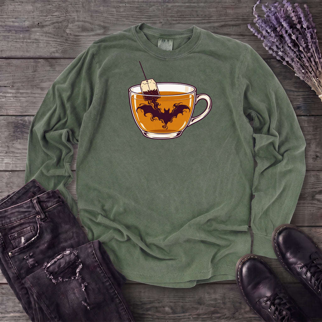 Bat-Tea Long Sleeve T-Shirt