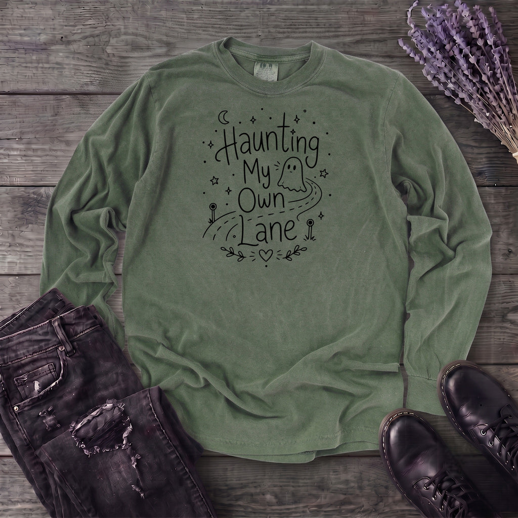 Haunting My Own Lane Long Sleeve T-Shirt