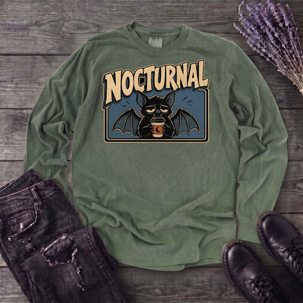 Nocturnal Fuel Long Sleeve T-Shirt