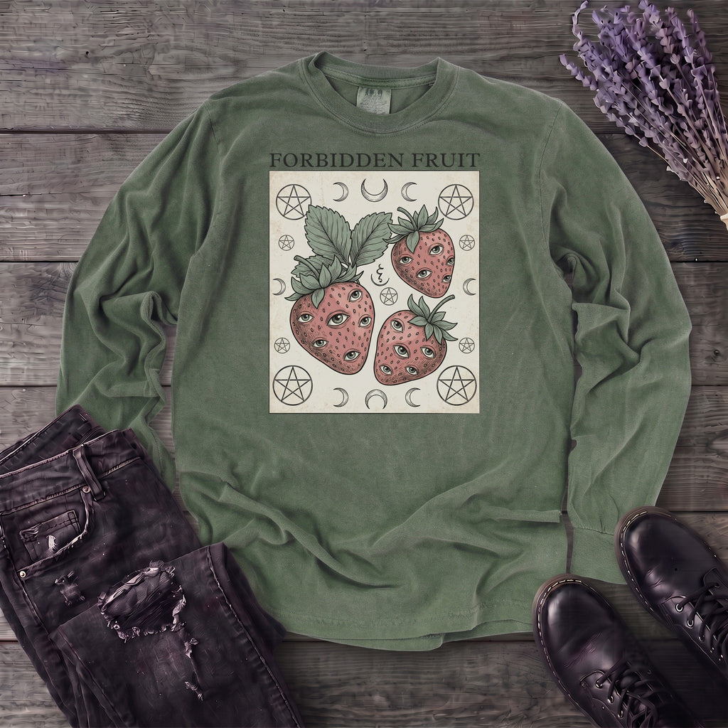Forbidden Fruit Strawberries Long Sleeve T-Shirt