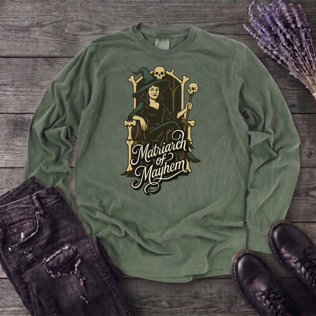 Matriarch of Mayhem Long Sleeve T-Shirt