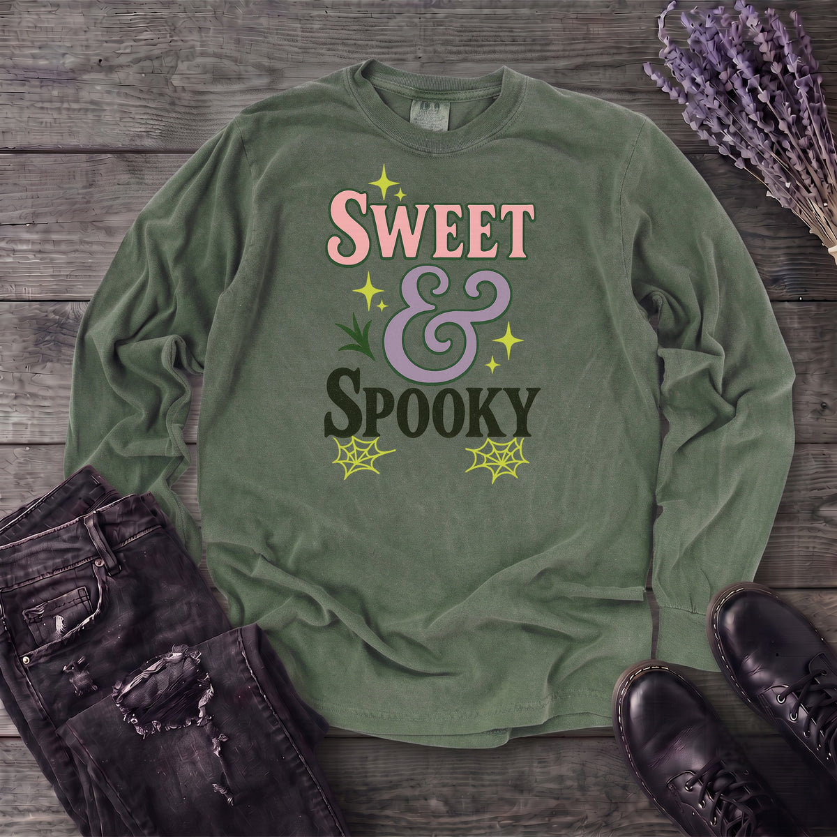 Pastel Sweet Spooky Long Sleeve T-Shirt