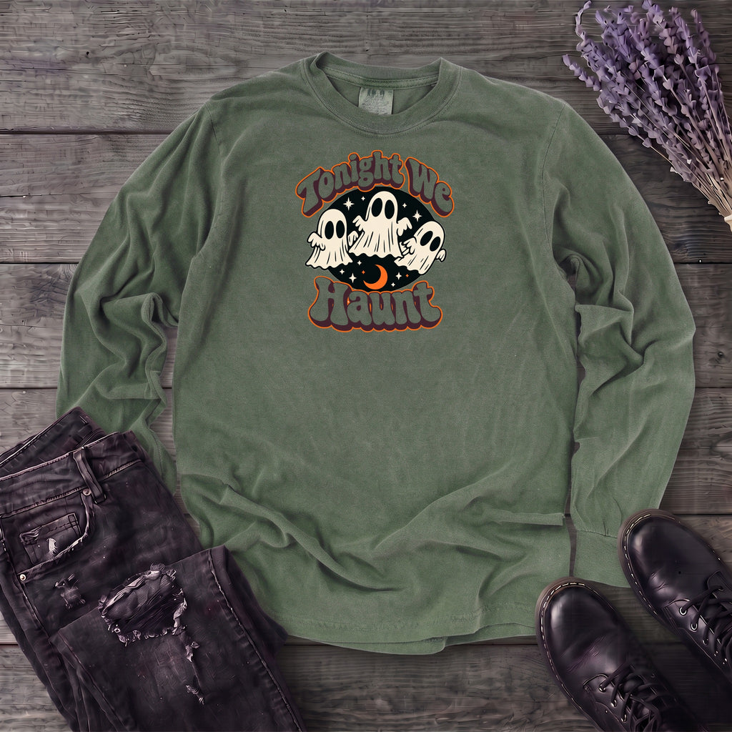 Tonight We Haunt Long Sleeve T-Shirt