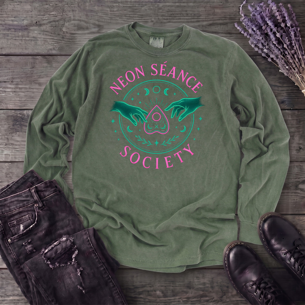 Neon Seance Society Long Sleeve T-Shirt