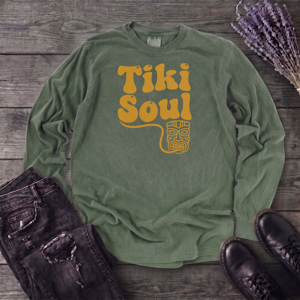 Tiki Soul Long Sleeve T-Shirt
