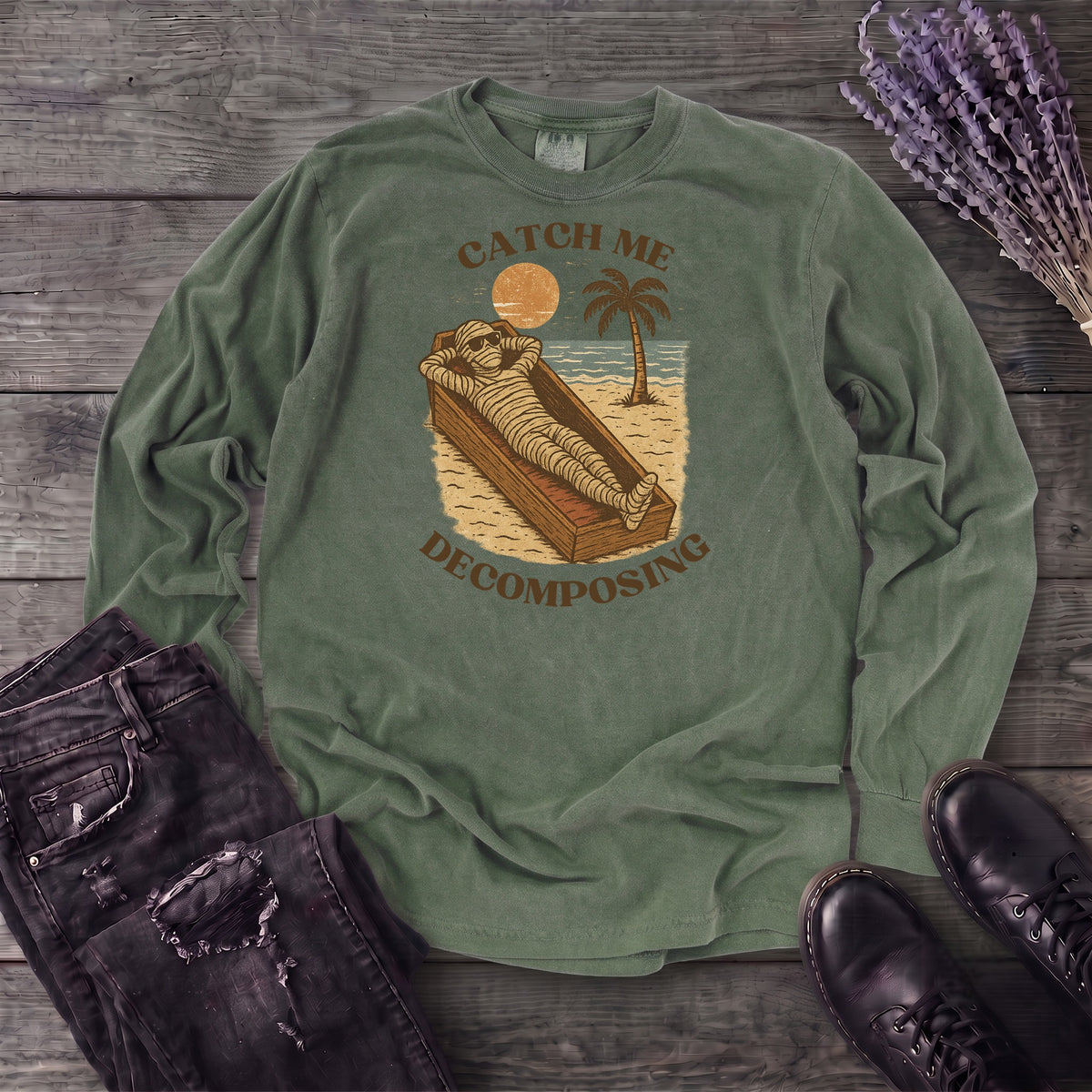 Catch Me Decomposing Long Sleeve T-Shirt