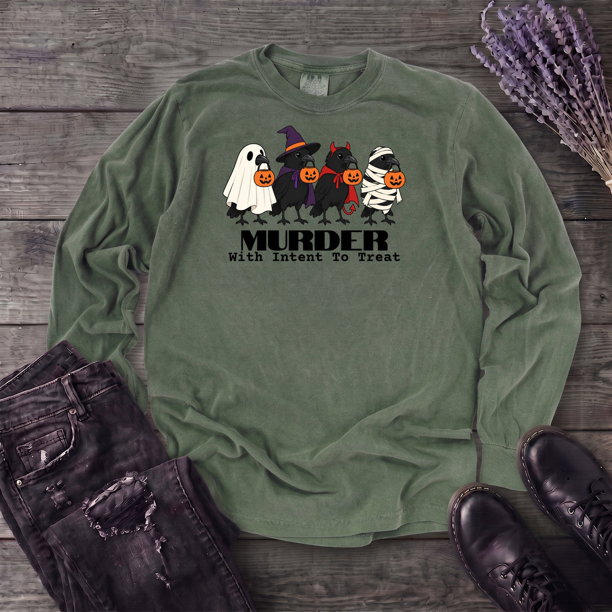 Murder With Intent To Treat Long Sleeve T-Shirt