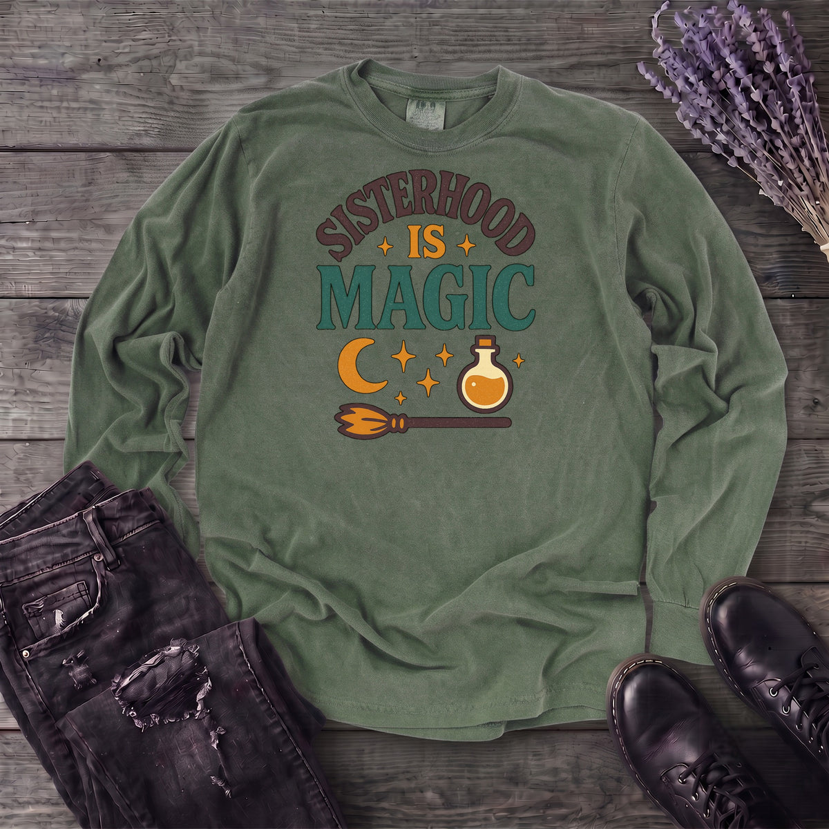 Sisterhood Is Magic Long Sleeve T-Shirt