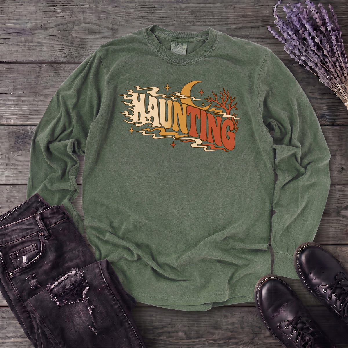 Haunting Long Sleeve T-Shirt