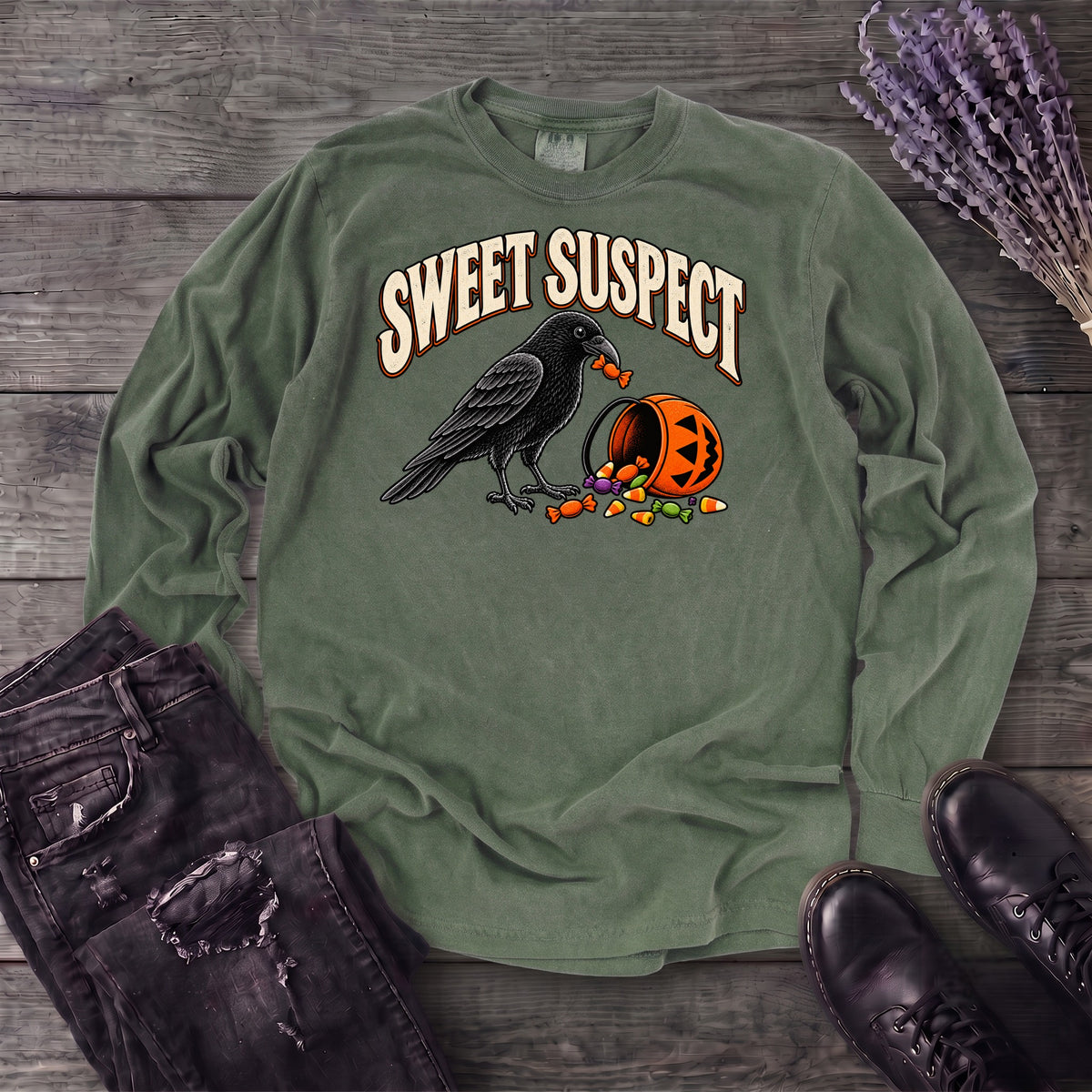 Sweet Suspect Long Sleeve T-Shirt