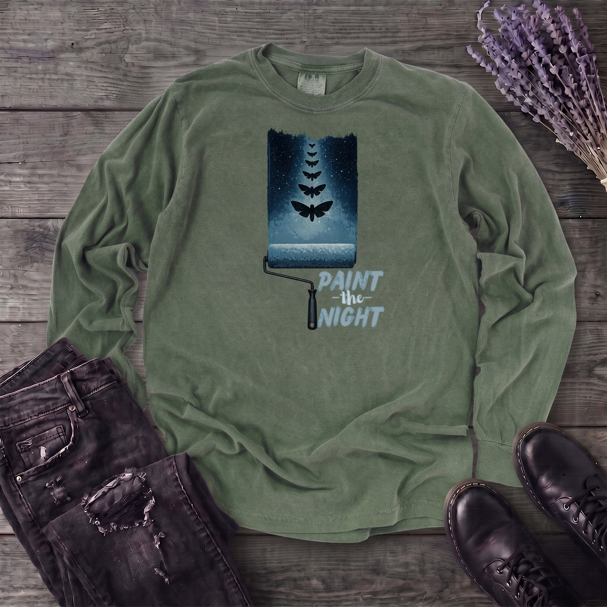 Paint The Night Long Sleeve T-Shirt