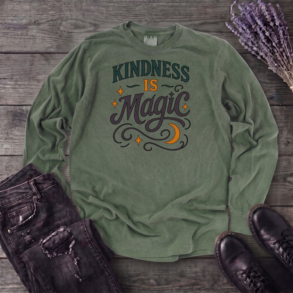 Kindness Is Magic Long Sleeve T-Shirt