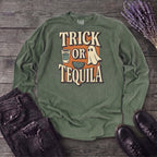 Trick-Or-Tequila Long Sleeve T-Shirt