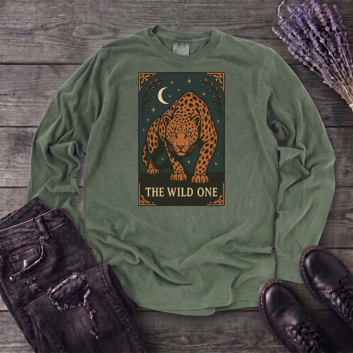 The Wild One Tarot Long Sleeve T-Shirt