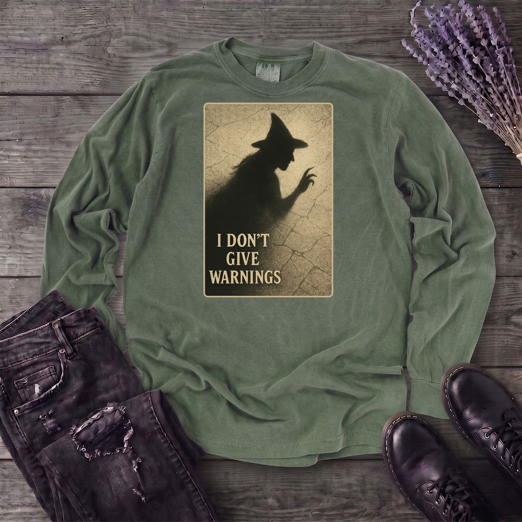 No Warnings Long Sleeve T-Shirt