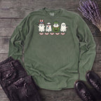 July 4th Ghosts Long Sleeve T-Shirt