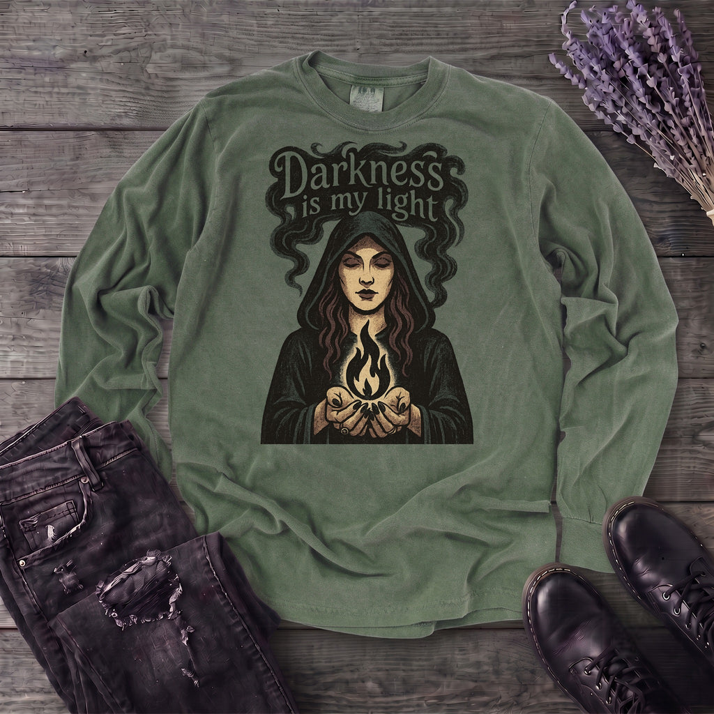 Darkness Is My Light Long Sleeve T-Shirt
