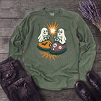 Ghost Bumper Cars Long Sleeve T-Shirt