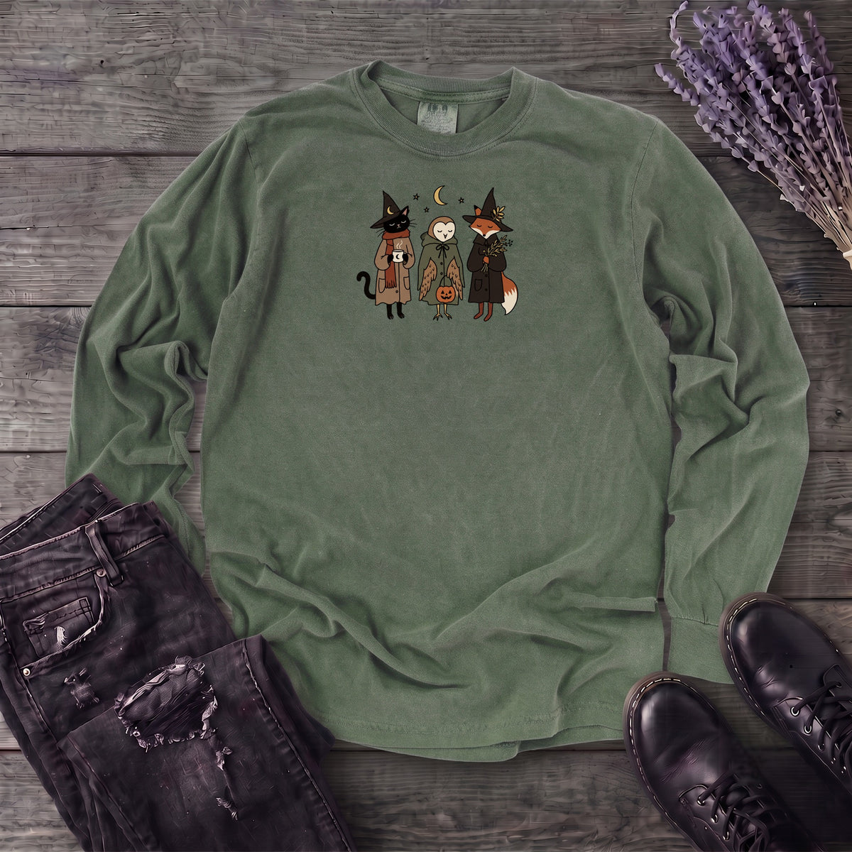 Bewitched With Autumn Long Sleeve T-Shirt