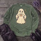Ghost Heart Hands Long Sleeve T-Shirt