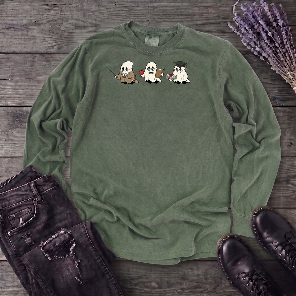 Professor Ghost Trio Long Sleeve T-Shirt