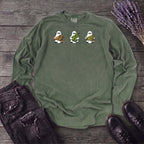 Ghosts Autumn Gourds Long Sleeve T-Shirt