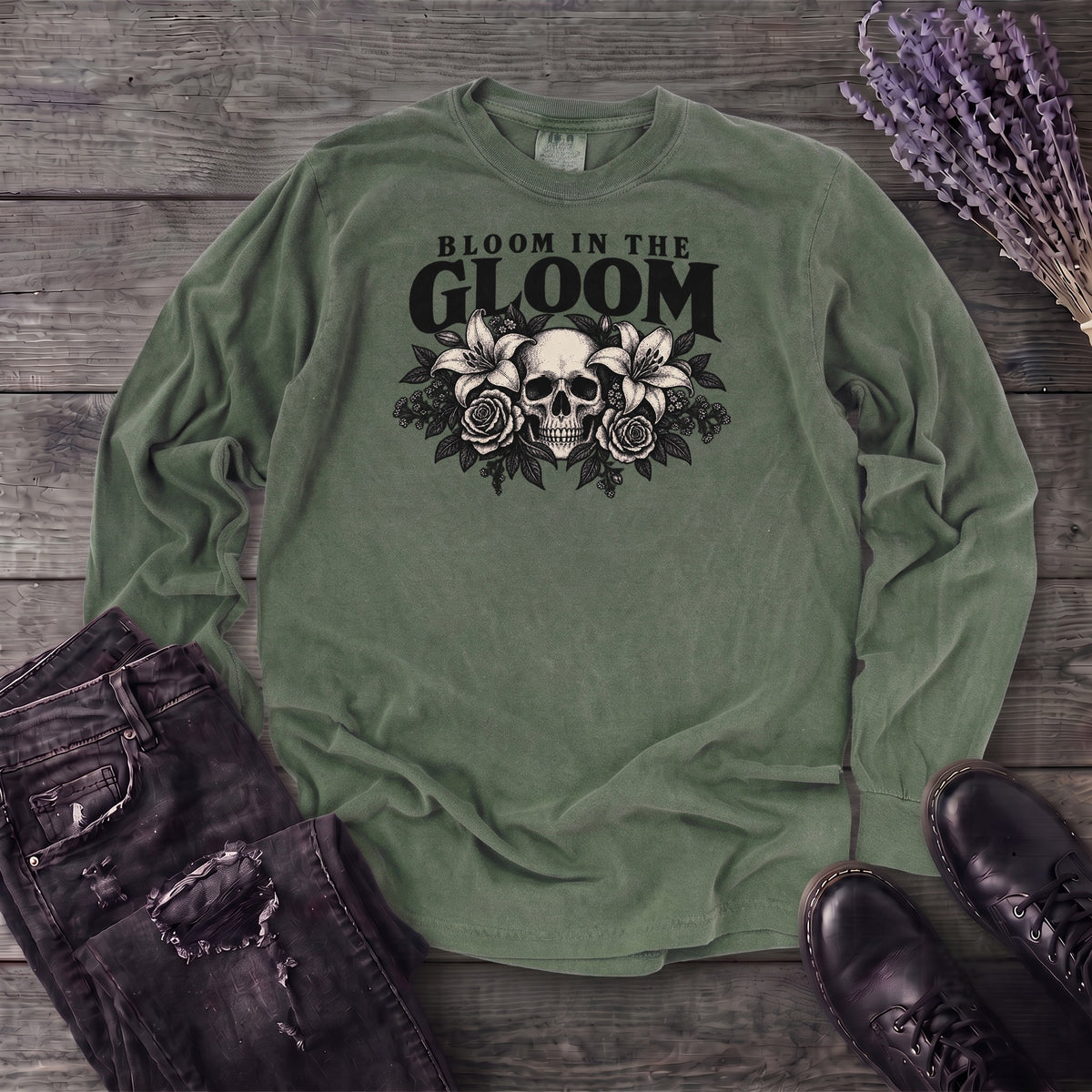 Bloom In The Gloom Long Sleeve T-Shirt