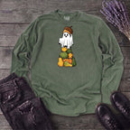 Stacked Squash Ghost Long Sleeve T-Shirt