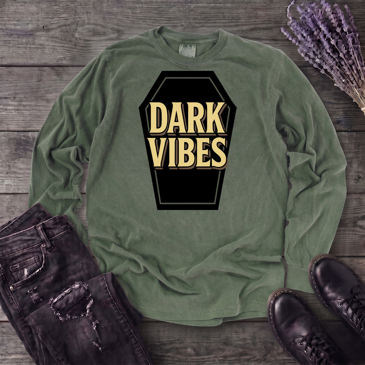 Dark Vibes Long Sleeve T-Shirt