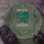 Believe In The Unknown Long Sleeve T-Shirt