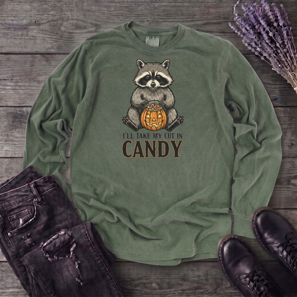 Ill Take My Cut In Candy Long Sleeve T-Shirt
