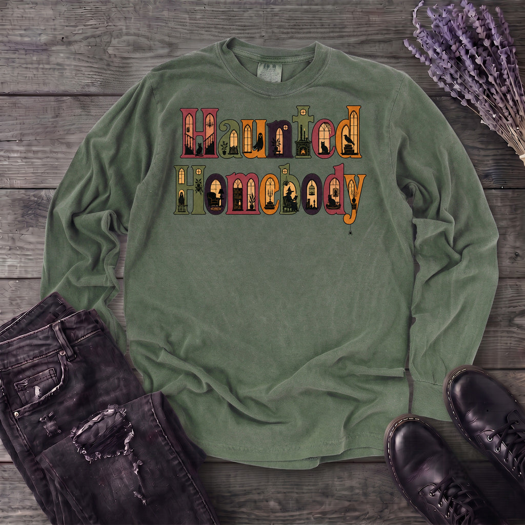 Haunted Homebody Long Sleeve T-Shirt