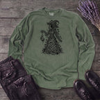 mushroom witch Long Sleeve T-Shirt