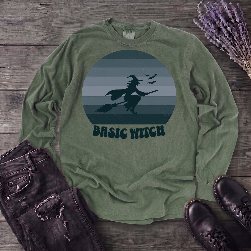 Basic Witch Long Sleeve T-Shirt