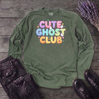 Cute Ghost Club Long Sleeve T-Shirt